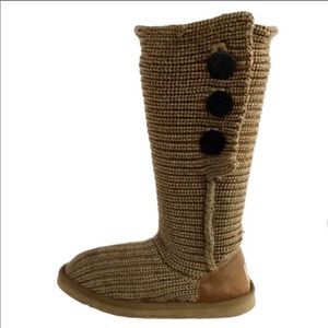 Womens ugg knitted boots